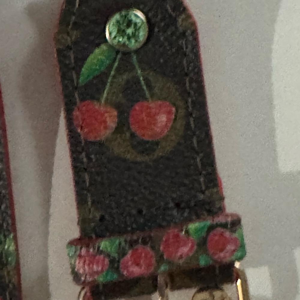Never Worn Spark*l Apple LV Cherry Print Watch Band - Picture 6 of 6